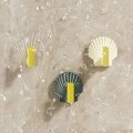 Miniatyrbillede 6 af 7: Shell Sticky Hook Hangers 04 04 04