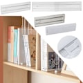 Miniatyrbilde 4 av 10: Justerbare skuffedeler Organizers TRANSPARENT SORT