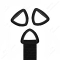 Miniatyrbilde 8 av 10: 10 stk Karabinkroker Ryggsekkspenner TRIANGLE SHAPE TRIANGLE SHAPE Triangle Shape