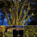 Miniatyrbild 6 av 10: Solar Fairy String Lights LED Lights String MULTICOLORED 100 Multicolored 100 Leds-100 Leds