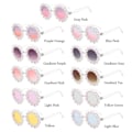 Miniatyrbilde 3 av 10: Daisy Solbriller for Dame Blomstersolbriller GRADIENT GRÅ Gradient Gray
