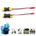 Pikkukuva 5 / 10: 2 kpl akkuliitin power XT60, JST NAARINEN XT60 XT60 with JST Female