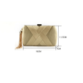 Miniatyrbilde 2 av 10: Kveldsvesker Clutch-veske RØD Red