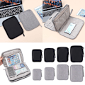 Miniatyrbillede 6 af 10: Digital opbevaringstaske Datakabelorganizer GRÅ 3 3 grey 3-3