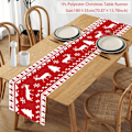 Miniatyrbillede 1 af 9: Julebordsdug Xmas Table Runner 4 4 4