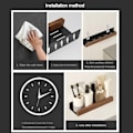 Miniatyrbillede 8 af 10: Væghylde Home Decor Rack C-20CM C-20cm
