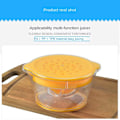 Miniatyrbillede 4 af 8: Citronpresser Manuel juicer Juicer Appelsin Yellow