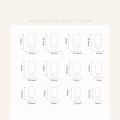 Miniatyrbilde 2 av 8: Falske Nails Fake Nails W1332 W1332 W1332