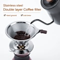 Miniatyrbillede 3 af 10: Kaffefilter Kaffe Drip Mesh 600 MESHL-NO BASE L-NO BASE 600 MeshL-No Base
