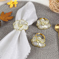 Miniatyrbillede 3 af 6: 6 stk. Blomster servietringholdere Blomsterformet servietring 6 6 pcs