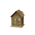 Miniatyrbilde 1 av 6: 2STK Julelys Trehus Lysende Hytte 7X7X9CMOLDER 7x7x9cmOlder