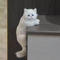 Miniatyrbild 7 av 10: Simulering Katt hängande prydnader Realistiska docka djur B