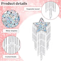 Miniatyrbilde 2 av 3: Beaded Star Patches Stjernelapper med dusk Dusk Paljettstjerne