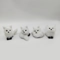 Miniatyrbillede 7 af 10: Simulering Furry Fox Model Rævefigurer BRUN C C Brown C-C