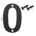 Pikkukuva 2 / 10: 4 tuumaa/10 cm ovitarra Numerokilpi NUMERO 1 NUMERO 1 Number 1