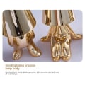 Miniatyrbillede 3 af 10: Bordlampe Golden Man 8048 8048 8048