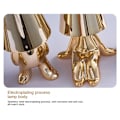 Miniatyrbillede 3 af 10: Bordlampe Golden Man 8049 8049 8049