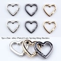 Miniatyrbillede 5 af 10: 5 stk Spring Ring Spænder Karabinhage Punge Håndtasker SORT 22MM Black 22mm