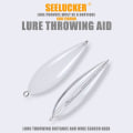 Miniatyrbilde 3 av 10: Fluefiske Shot Assistant fiske Kastehjelp 1PC40G ADD 5G 1pc40g add 5g lead