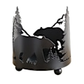 Pikkukuva 1 / 10: Creative Iron kynttilänjalka pyöreä kynttilänjalka BEAR BEAR Bear