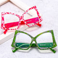 Miniatyrbillede 10 af 10: Anti-Blue Light Briller Overdimensionerede briller LEOPARD PRINT Leopard print