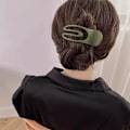 Miniatyrbillede 10 af 10: Flade hårclips Hårklo SORT Black
