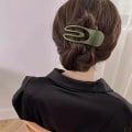 Pikkukuva 10 / 10: Litteät hiusklipsit Hair Claw MUSTA Black