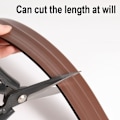 Miniatyrbilde 3 av 9: 100 cm Dør Bunn Tetningslist Draft Excluder BRUN (50MM Brown (50mm Width)