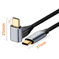 Miniatyrbillede 4 af 10: Type-C-kabel USB3.1 Gen2 1MMAN TIL KVINNE HAN TIL KVINNE 1mMale to Female