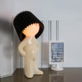 Miniatyrbillede 9 af 10: Creative Small Night Light LED Naughty Boy Lampe BLÅ EU STIK EU Blue EU Plug-EU Plug