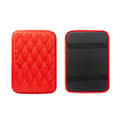 Bil Center Console Pad Center Console Covers RÖD red