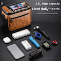 Miniatyrbillede 7 af 7: Cykelstyrstaske Touch Screen Telefontaske SORT Black