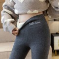 Pikkukuva 4 / 10: Fleecevuoratut leggingsit Talvileggingsit VAALEANHARMAA L Light Grey L
