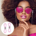 Miniatyrbillede 7 af 7: 100 Stk Maske Kæde Tilbehør Brille Kæde Loops Briller 100Pcs