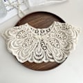 Miniatyrbillede 6 af 9: Lace falsk krave dame topkraver C C C