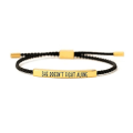Miniatyrbillede 8 af 10: Tube Armbånd Inspirerende Armbånd SORT RØR SORT SORT Black Tube Black-Black