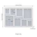 Miniatyrbild 1 av 8: Geometriska molds Form 3 3 3
