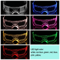 Miniatyrbild 4 av 10: LED-ljusglasögon Cyberpunk EyeWare TYP 1 Type 1