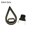 Pikkukuva 1 / 10: Turn Lock Twist -lukot MUSTA 2KPL 2KPL black 2pcs-2pcs