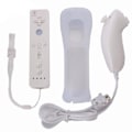 Miniatyrbilde 1 av 10: For Nintendo Wii/Wii U Joystick Wireless Remote Gamepad HVIT white
