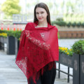 Miniatyrbillede 8 af 10: Aftenkjoler Sjal Lady Cape Wraps PINK PINK Pink