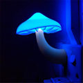 Miniatyrbillede 4 af 10: LED-lys Svampe-natlys 5 5 5