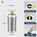 Miniatyrbild 1 av 10: Golvavloppsfilter Mesh Pop Up Avloppsfilter DD D