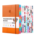Miniatyrbillede 1 af 10: A5 Password Book Password Keeper Book 01 01 01