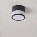 Miniatyrbilde 1 av 10: LED Downlight Taklys SORT KALDT HVIT KALDT HVIT Black Cold White-Cold White