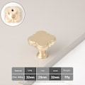 Miniatyrbillede 4 af 6: Skab Knopper Skab Trækker Skuffe Knop 2pcs