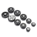 Miniatyrbilde 5 av 10: 2 stk Bytt ut hjul Reisebagasjehjul 85MM*26.5MM 85mm*26.5mm
