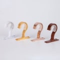 Miniatyrbillede 9 af 9: 2stk Gardinstangsholder Installationskrog HVID white