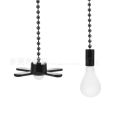 Miniatyrbilde 1 av 9: Fan Pull Chain Extension Chain SVART black