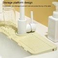 Miniatyrbilde 9 av 10: Kran Matte Vask Splash Guard GRÅ grey